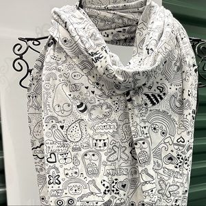 Marc by Marc jacobs cotton fun print scarf